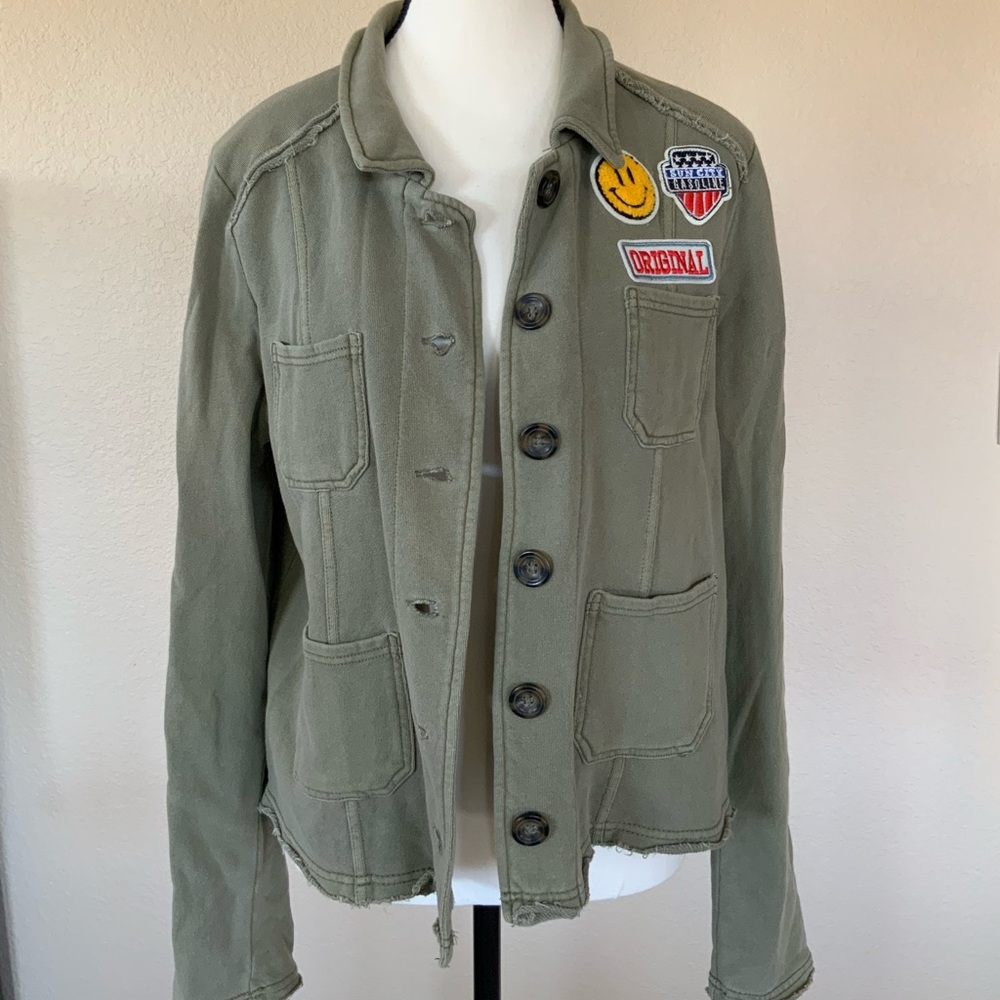 Women’s Olive Green Shacket